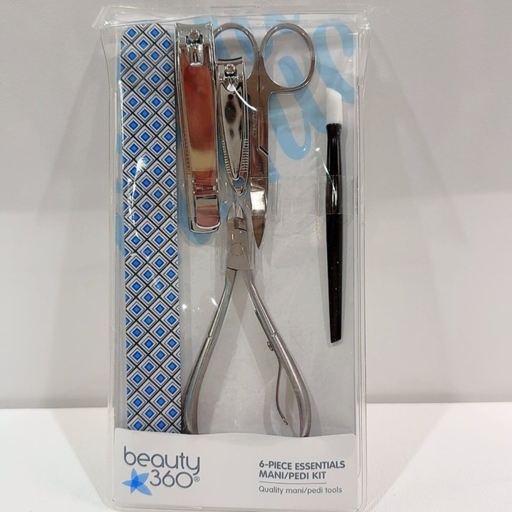 6-Piece Essentials Mani/PEDI Kit - Beauty 360